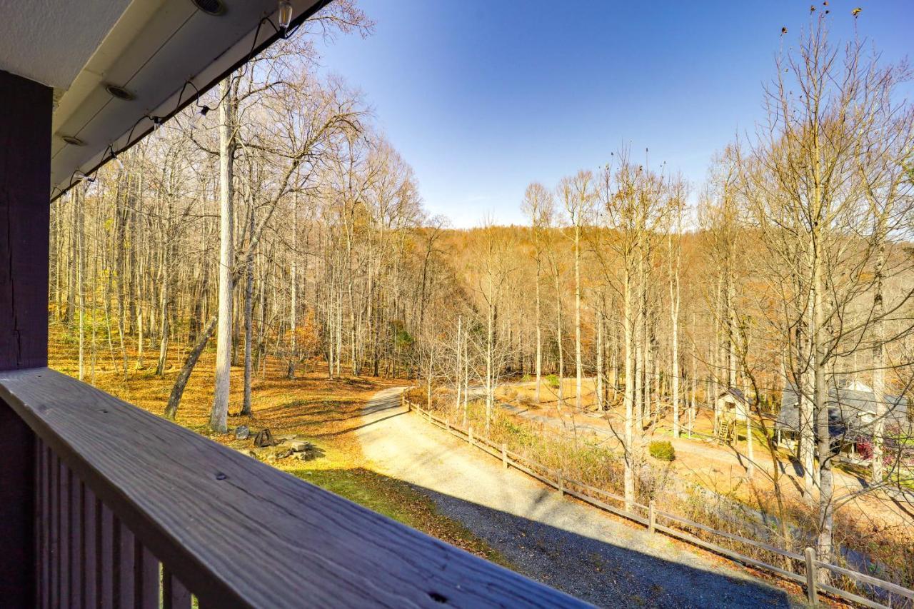 Pet-Friendly Spruce Pine Cabin With Private Fire Pit Exterior foto